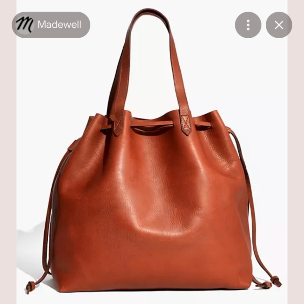 Madewell Medium Transport Drawstring Tote